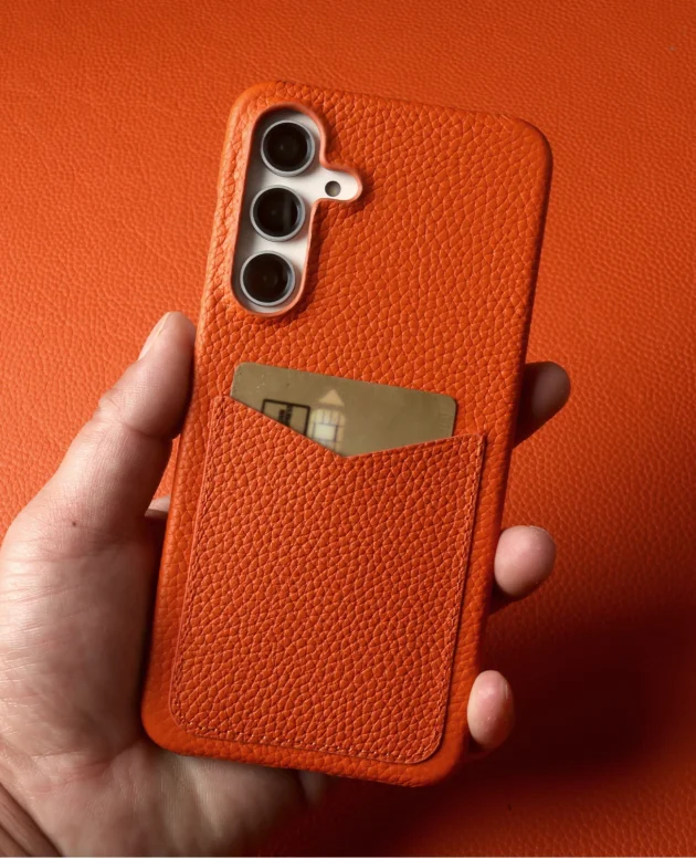 Genuine Leather Cases With Luxury Card Slots For Samsung Galaxy S26 Ultra S26 S25 S24 S23 S24 S23FE Phone Cover Back Shell