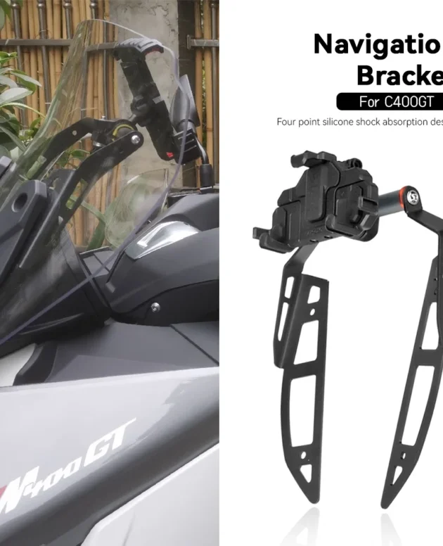 For BMW C400GT C 400 GT C400X C 400 X Phone GPS Navigation Plate Bracket New Motorcycle Front Phone Stand Holder Accessories