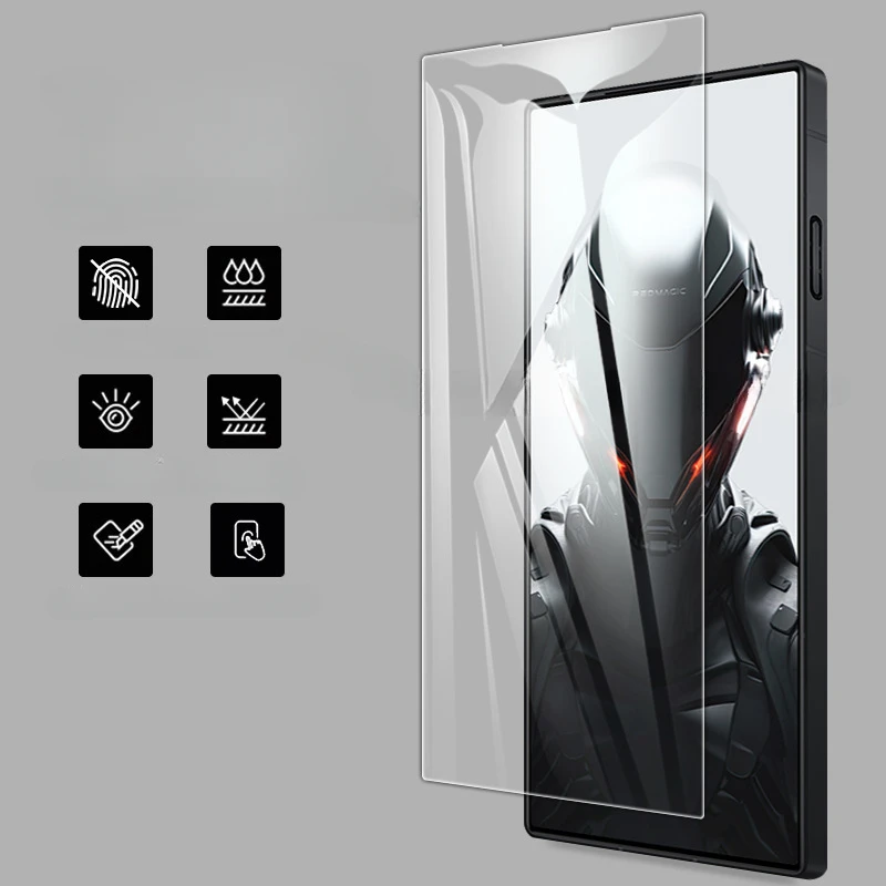 HD Tempered Glass for ZTE Nubia Red Magic 9 Pro Plus Screen Protector for Red Magic 9 Pro+ 9Pro+ Protective Film Glass