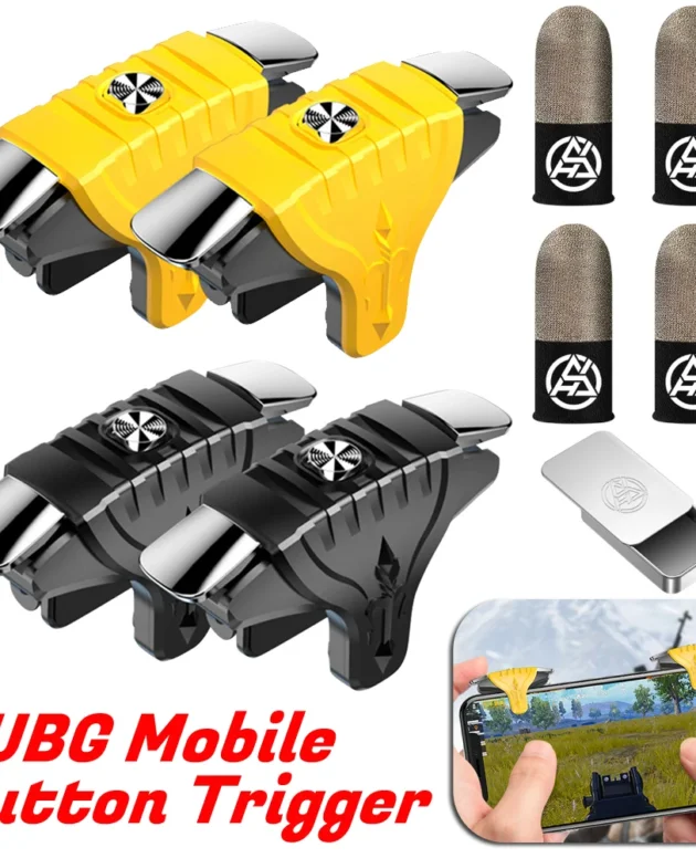 Electronic Machine Game Parts F01 1 Pair Plastic PUBG Mobile Trigger Phone Gamepad Controller Gaming Shooter