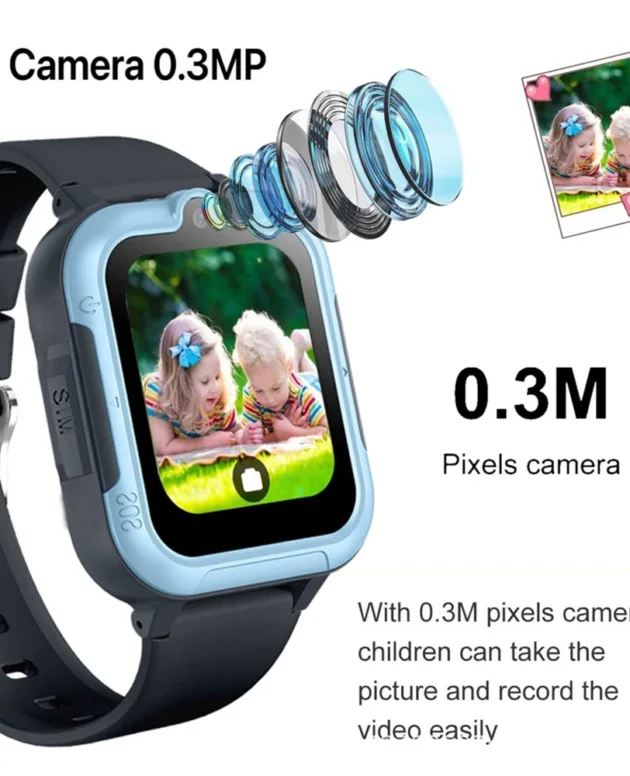 Fashion 4G Kids Smart Watch GPS WiFi Tracker Location Video Call SOS Call Phone Watches Children Smartwatch Boy Girl Student
