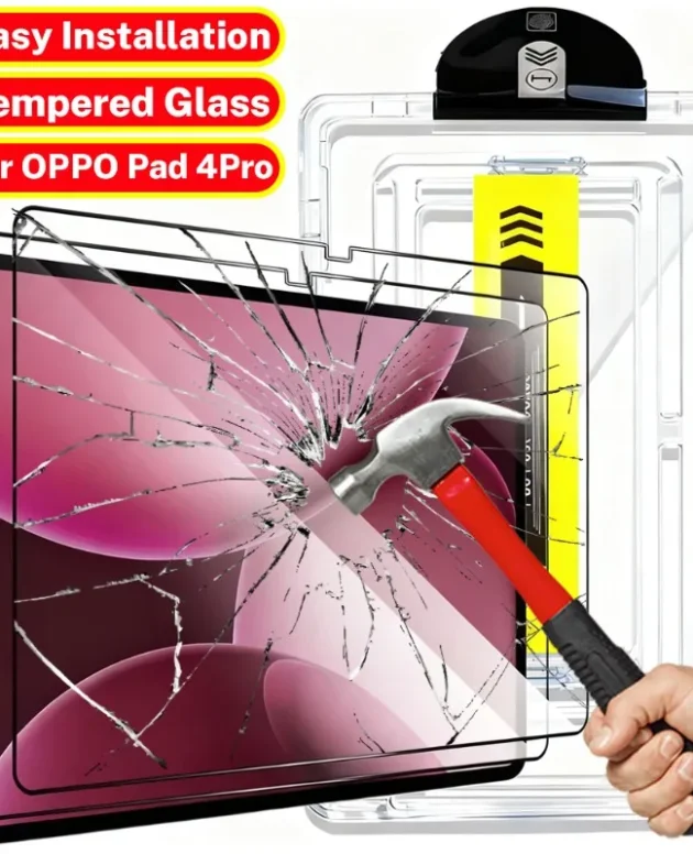 1-2Pack Screen Protector For OPPO Pad 4 Pro 13.2inch 2025 Tempered Glass Easy to Installation 9H Hardness Protective Films