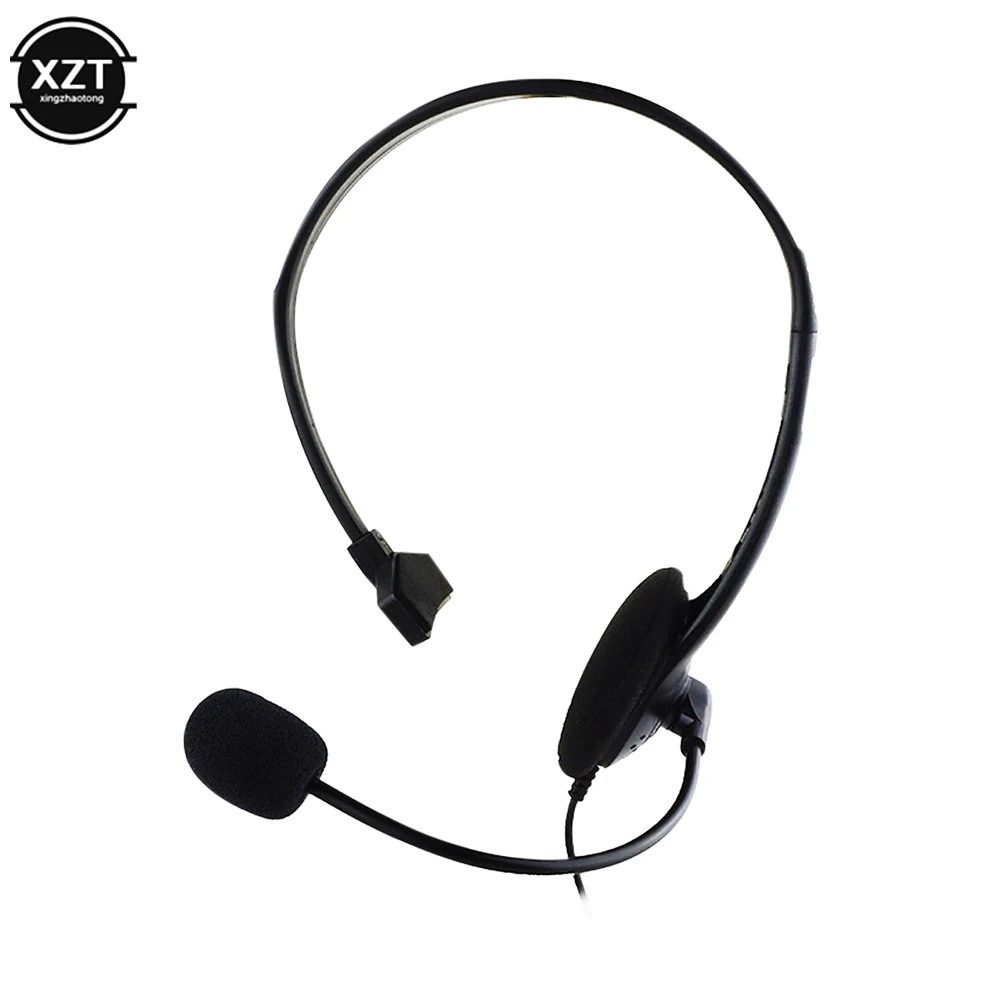 Operator Headphones Head-mounted With Noise Canceling Microphone One-ear Telephone Clear Call Headphones Single-Sided Headset - Image 2