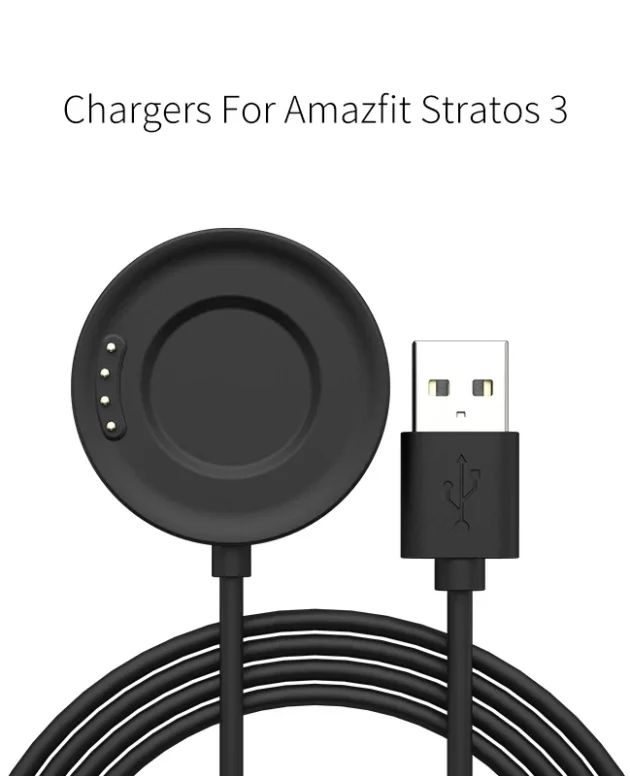USB Fast Charging cable for Amazfit Stratos 3 A1928 smart watch Chargers Dock Station Accessories