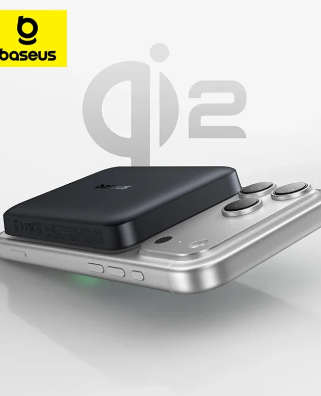 Baseus Qi2 Magnetic Power Bank 10000mah 15W Wireless Charging 22.5W Wired Charge Qi2-Certified for iPhone 16 15 14 13 12 Pro Max