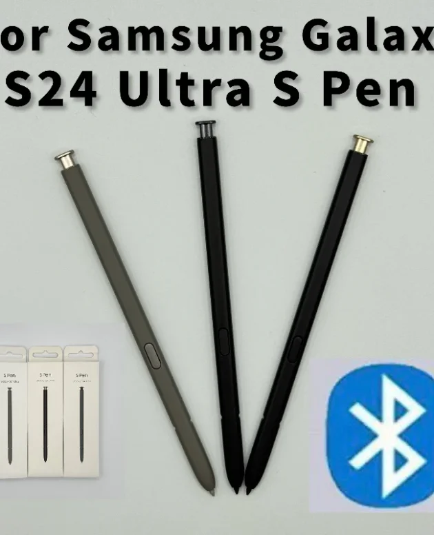 Stylus For Samsung Galaxy S24 Ultra SM-S928B/U/W/N Touch Screen Stylus S Pen Pencil With Bluetooth function support air command