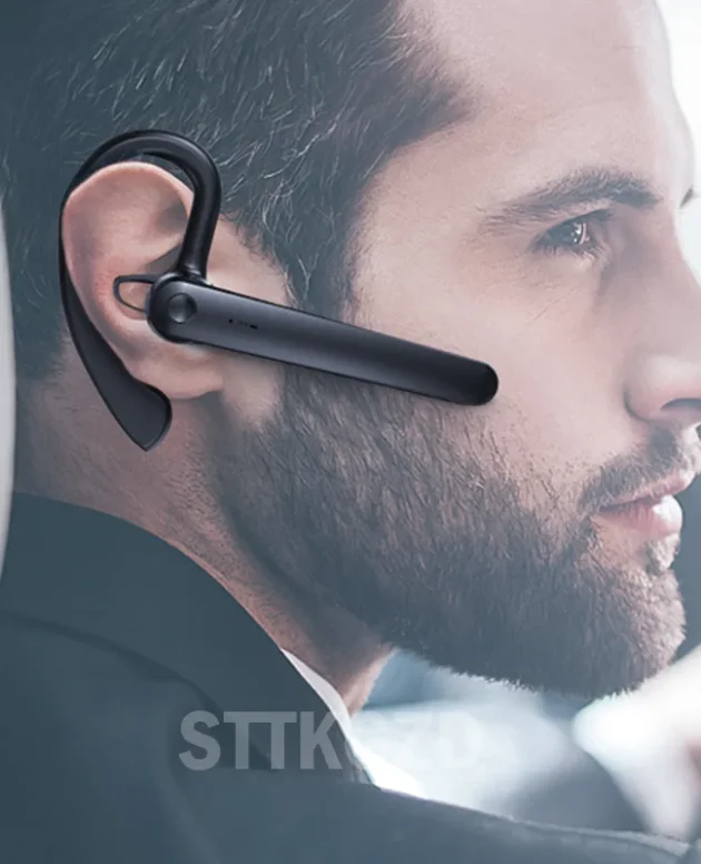 Wireless Bluetooth Headphones With Microphon Earphone ENC Noise Cancelling Handsfree Talking Headset Busines Auriculares Driving