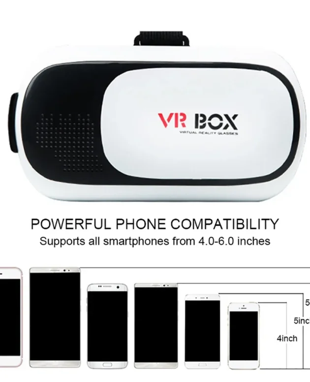 Original VR Virtual Reality 3D Glasses Box Stereo Google Cardboard Headset Helmet for IOS Android Smartphone Rocker