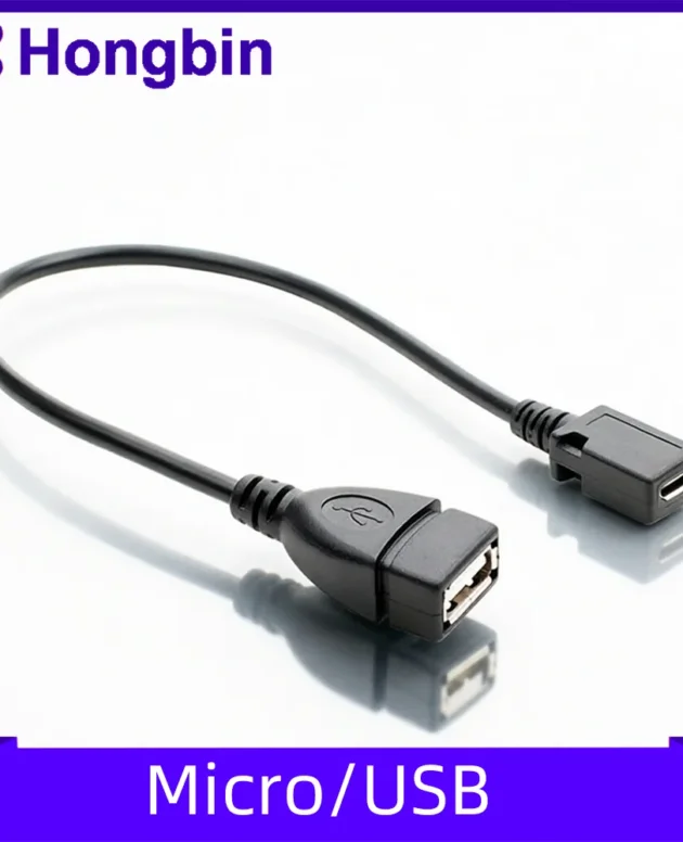 AndroidMicroFemale to USBFemaleAdapter Cable Data Charging Extension Line for Mobile Phone Tablet Camera Car DVR Conversion Head