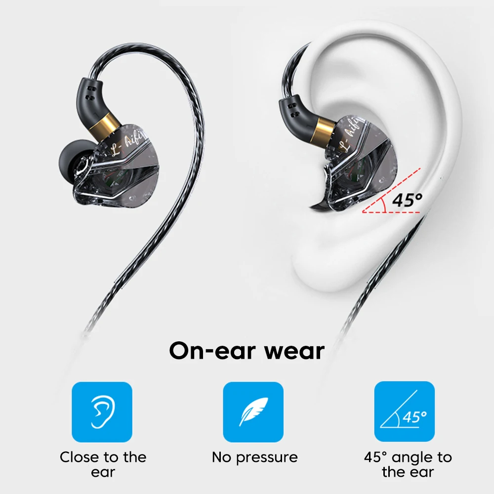 OLAF 3.5mm Jack Type C Plug Wired Headphones HIFI Bass Earphone in-Ear Headset Gamer Handsfree Earbuds For Xiaomi Huawei Samsung - Image 4