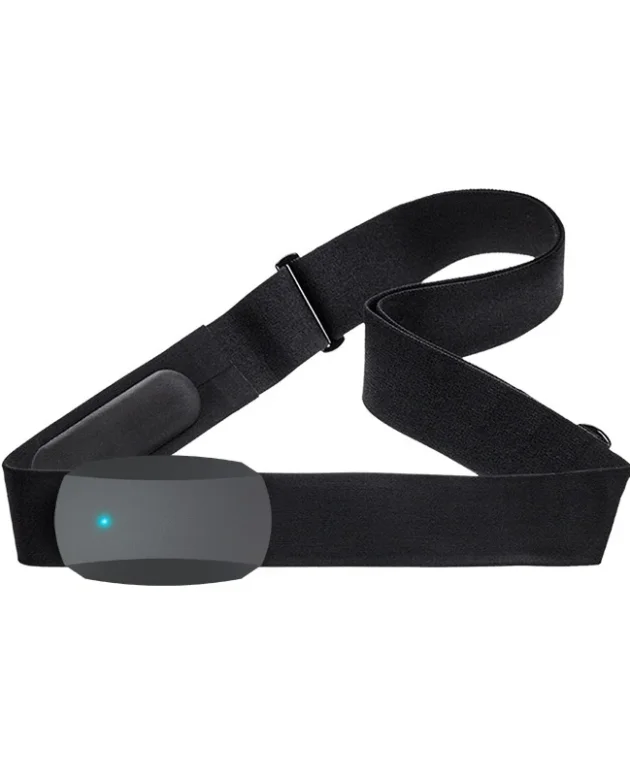 HR Sensor Chest Strap Heart Rate Monitor Band Bluetooth 5.0 ANT+ IP67 Waterproof Belt Real-Time Heart Rate Data Runninng Sports