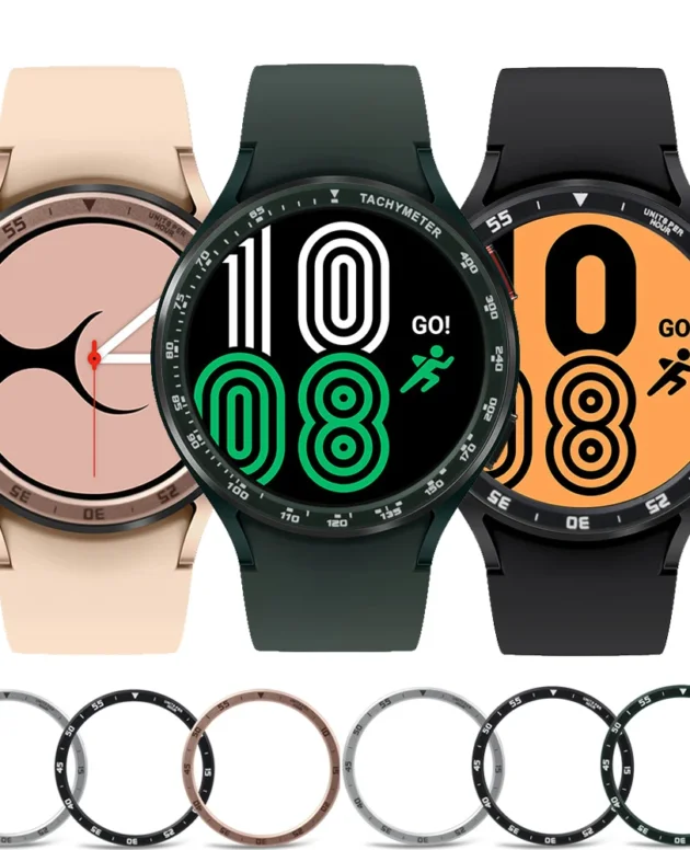 Galaxy Watch Bezel Ring Cover for Samsung Galaxy Watch4 5 6 7 40mm 44mm Case Protection Metal Frame Protector Bumper Accessories