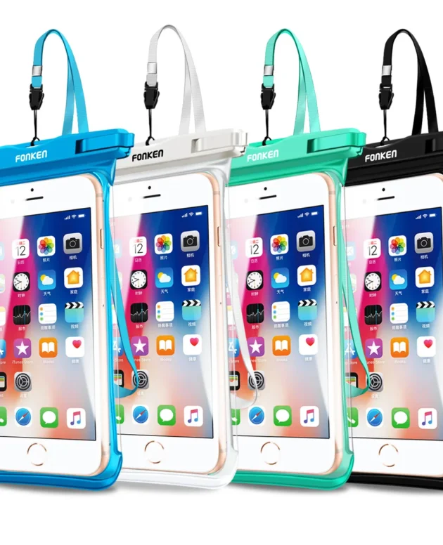 Waterproof Cell Phone Case Cover Full View Underwater Transparent Drying Bag Swimming Bag Mobile Phone Pack Pouch for iphone 15