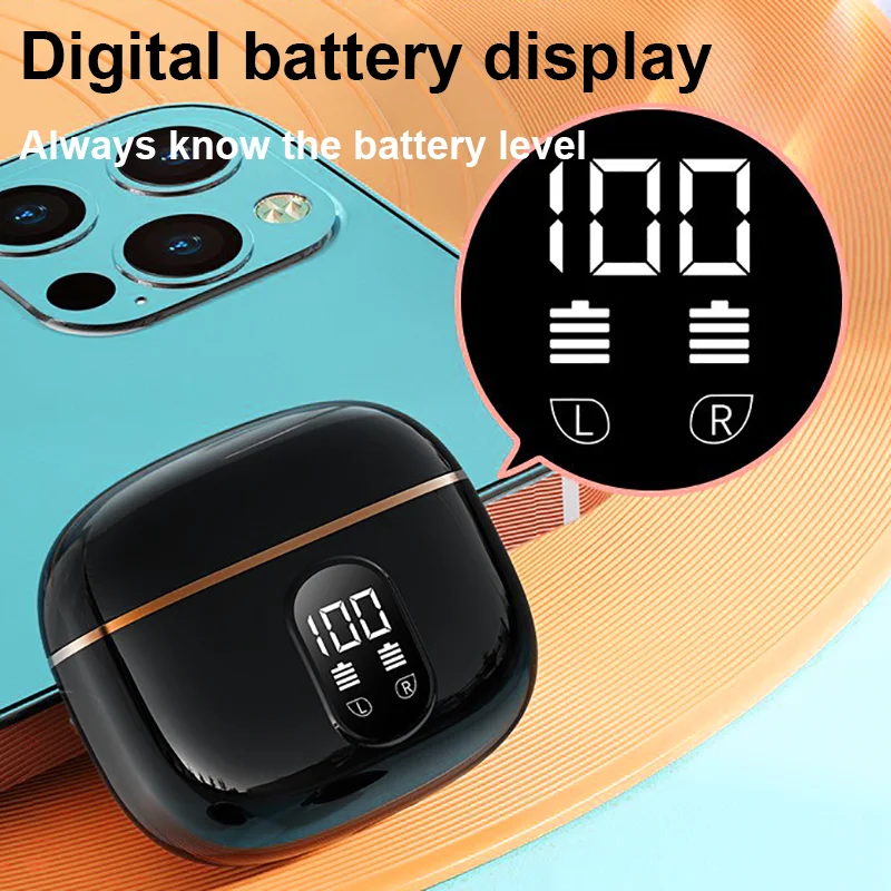 Newest Bluetooth Earphone Pro4-Plus Wireless Headphone HiFi Music Stereo Headset A87 Pods Earbuds TWS For Xiaomi iPhone Air pad - Image 4