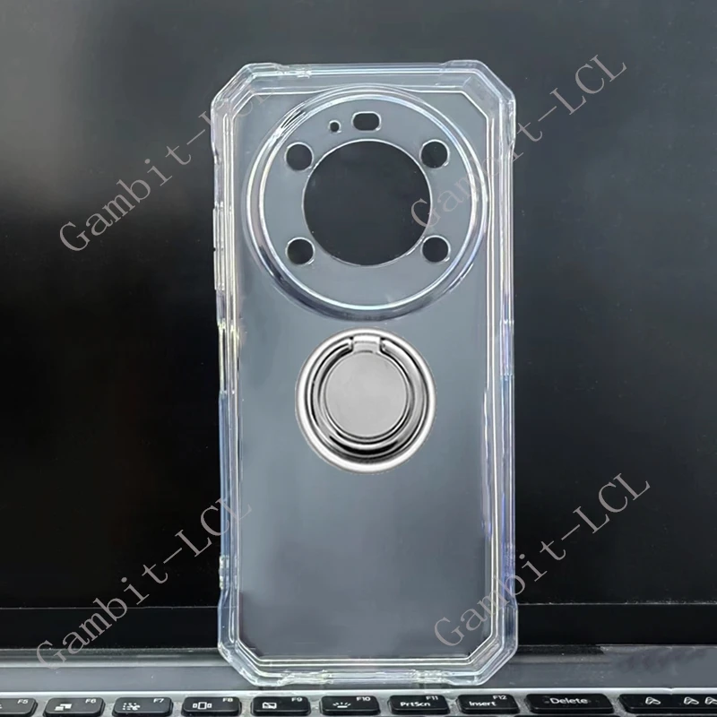 For FOSSiBOT F109 F 109 6.75" 2024 FOSSiBOTF109 Back Ring Holder Bracket Phone Case Soft Silicone TPU Original Shockproof - Image 2