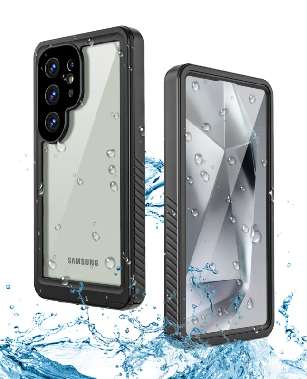Shellbox - Waterproof phone case for (S25 Ultra/S24FE/S24/S23FE/S23) - Sturdy and durable, IP68, fully enclosed lens protection
