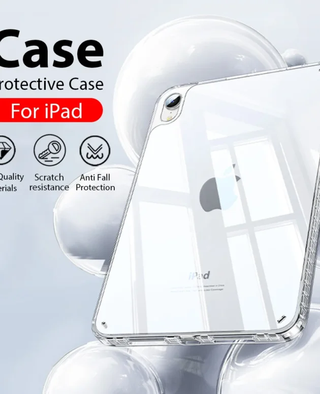 Transparent Case For iPad A16 M3 2025 Pro 12.9 10th 9th Generation Air 11 13 5 4 3 Funad For Ipad Mini 6 7 10.2 Protective Cover