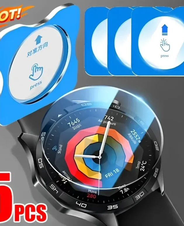 Tempered Glass for Huawei Watch GT 5 Pro Easy Install Screen Protectors for Huawei Watch GT 5 GT5 Pro 41mm 46mm 42mm Smartwatch