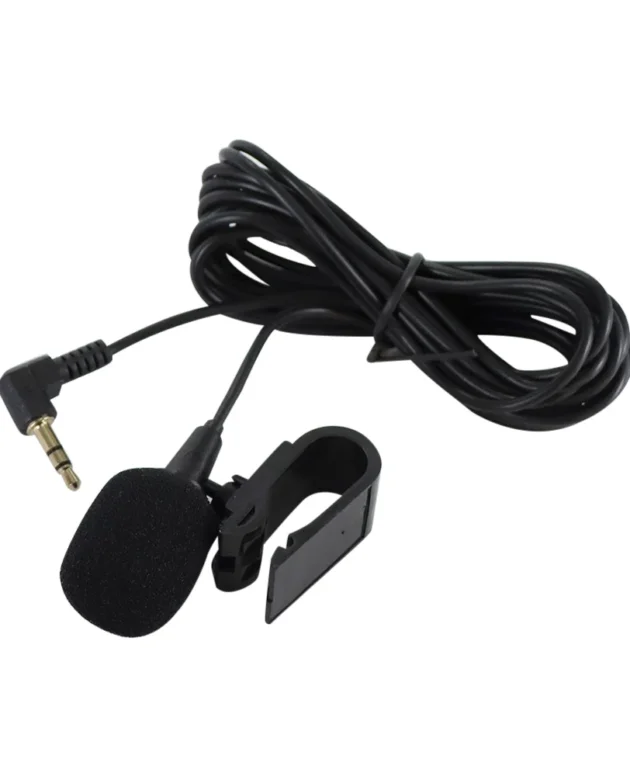 Car Audio Microphone Stereo Mini Wired External Microphone For Auto DVD Radio Professionals 3.5mm Clip Jack Plug Mic 2026 NEW