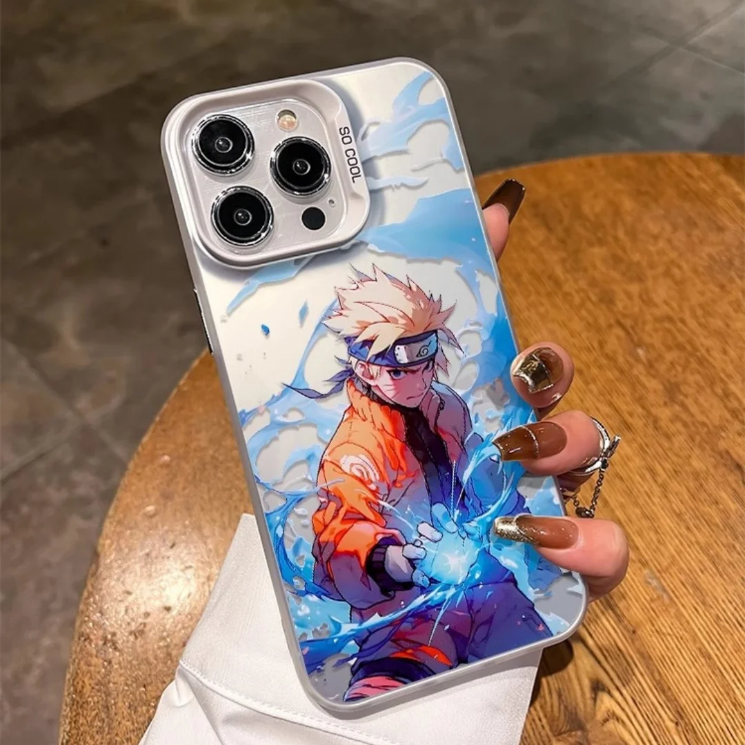 Anime Naruto Rasengan Phone Case for Apple iPhone 16 15 14 13 12 11 17 Pro Max Plus 16pro 14pro Air NARUTO Cartoon Back Cover - Image 6
