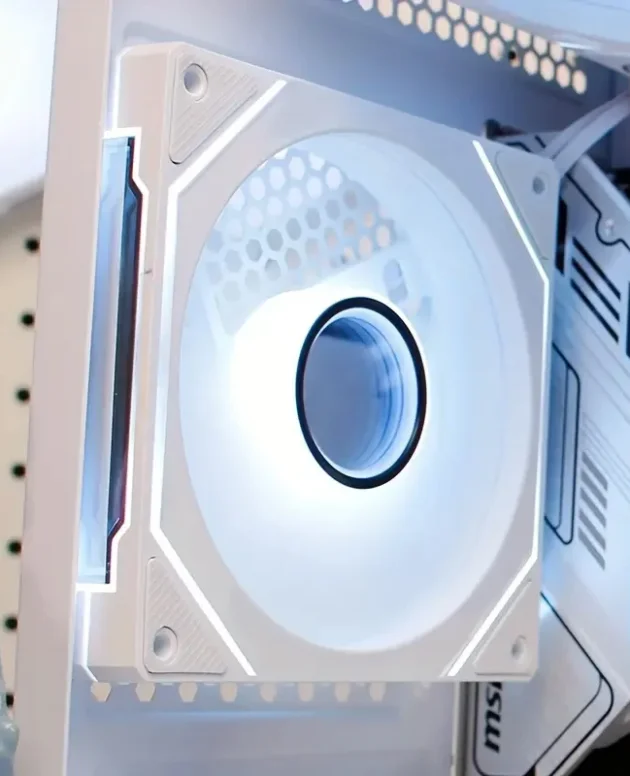 PRISM IV PRO Case Cooling Fan 120mm 5V 3 PIN ARGB, 12V 4 PIN PWM, for CPU & Case,Infinity Mirror Series,1650 RPM, 65 CFM