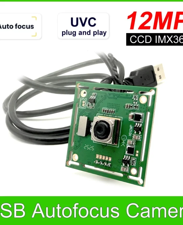 Industrial HD 12MP USB Webcam CCD IMX362 Usb Autofocus Camera Module OTG UVC Plug and Play For Meeting Document Scanning