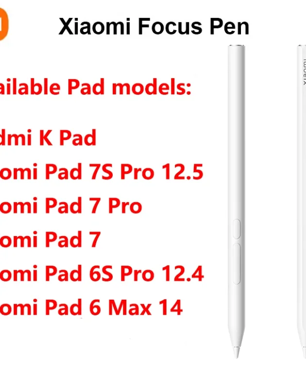 Original Xiaomi Focus Stylus Pen Tab 8192 level Sense Magnetic Drawing Writing Pencil -CN