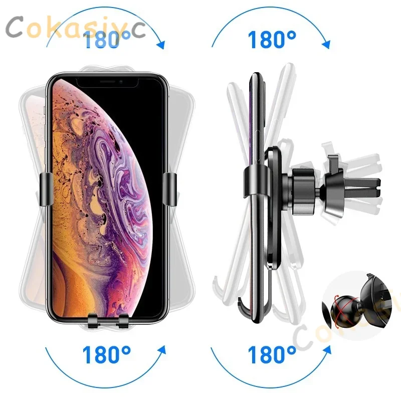 Car Mobile Phone Holder for Hyundai Palisade LX2 2020~2023 Air Vent Cellphone Bracket Auto Smartphone Stand Gravity Accessories - Image 4