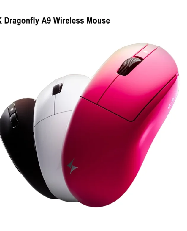 ATK A9 PLUS ULTRA Series Mouse Dual 8K Wireless Mouse Bluetooth Lightweight PAW3950 Ultra Nordic52840 E-sports Mice Gift