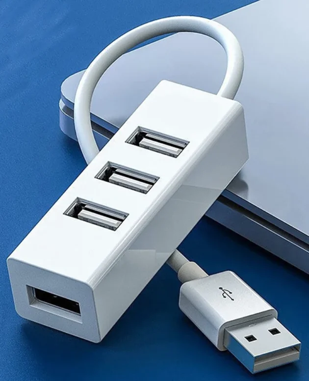 New USB 2.0 Hub USB Hub 2.0 Multi USB Splitter Hub Use Power Adapter 4 Port Multiple USB Expander Mini USB 2.0 Hub
