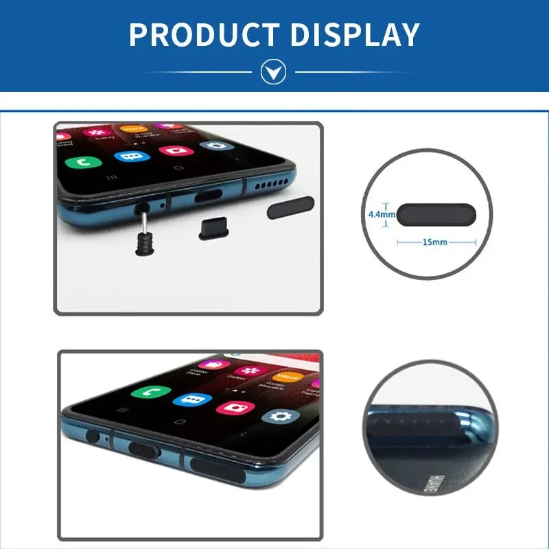 10PCS/Set Universal Mobile Phone Dustproof Net Stickers Anti Dust Black Phone Speaker Net Phone Accessory - Image 4