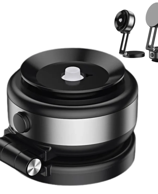 Electric Vacuum Magnetic Suction Car Phone Mount 360 Degree Rotating Compatible with 4.7-inch Or Above Smartphones