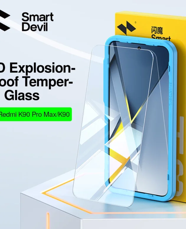 SmartDevil Tempered Glass Film for Redmi K90 Pro Max Turbo 5 Max HD Screen Protector for Poco X8 Pro Max Anti-fingerprint