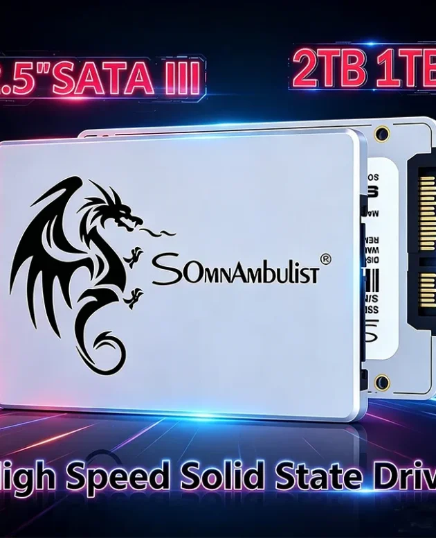 SomnAmbulist SSD 2.5 64GB 128GB 256GB 512GB for Laptop Desktop Solid State Drive Sata3 120GB 240GB 480GB