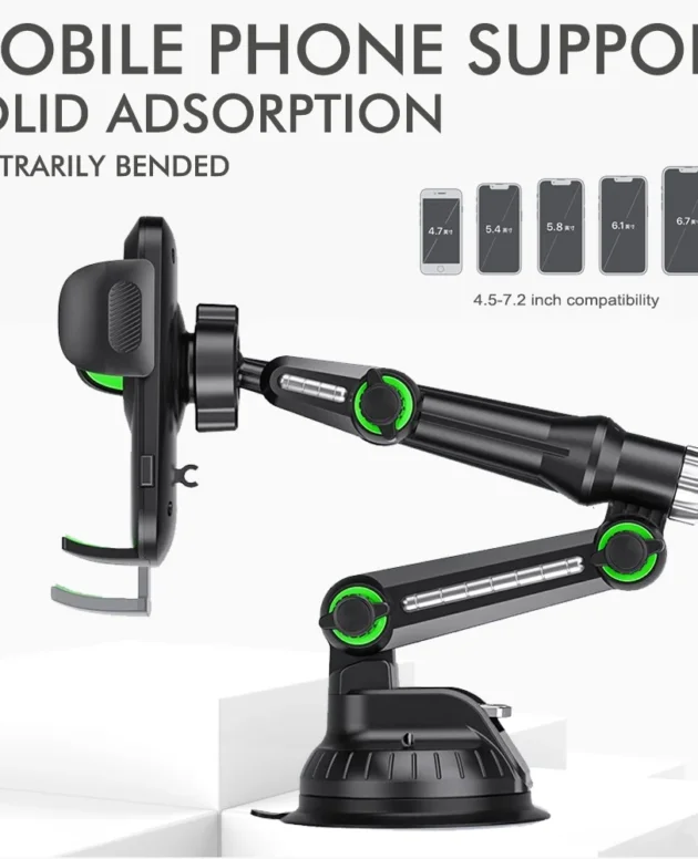 Universal Large Truck Extended Suction Cup Type Car Holder Fixed Shockproof Mobile Phone Stand Big Joint GPS Navigation Holder
