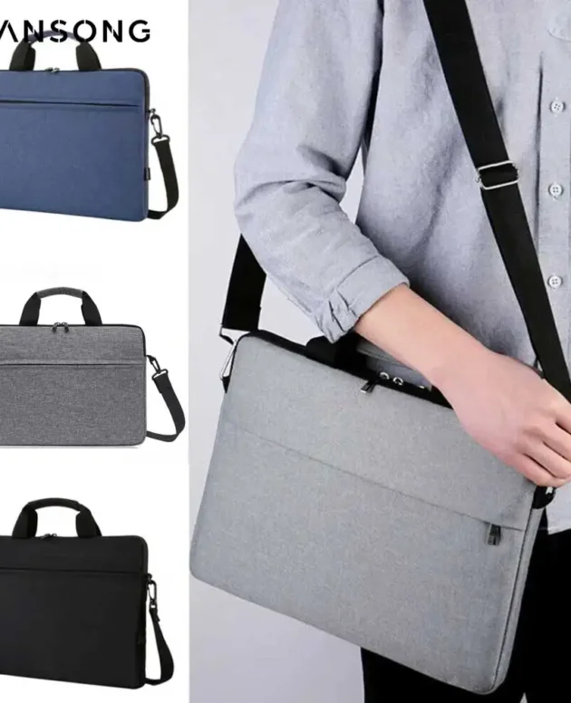 Business Laptop Bag Case Shoulder Tote Bag Notebook Bag Briefcase For 13-15.6-Inch Macbook Air Pro HP Huawei Asus Dell handbag