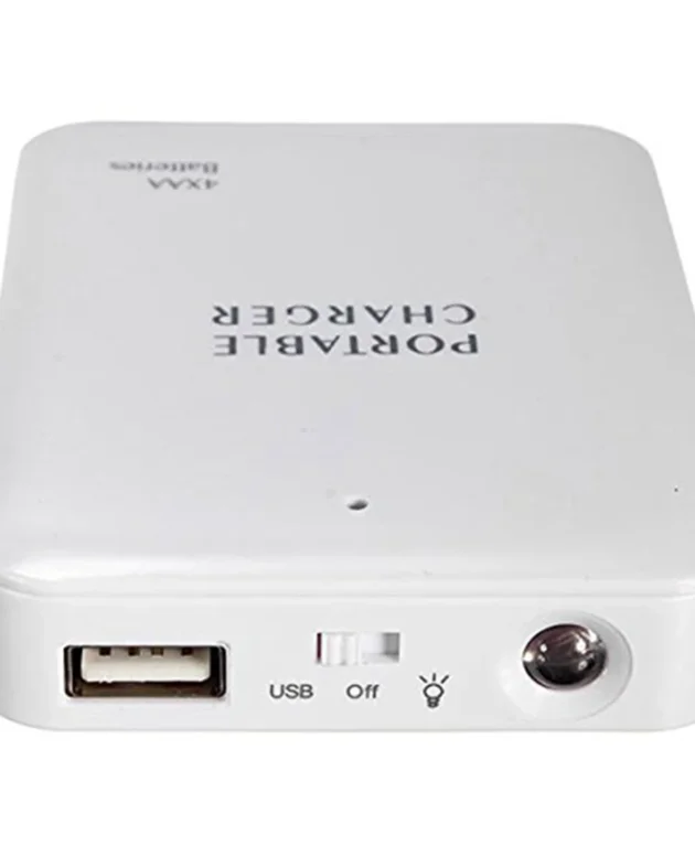 Portable USB Power Bank Charger Battery External Packing Box Battery Battery Charger Emergency Charger Charger 4X AA For Iphone