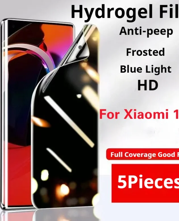 Xiaomi15TPro Privacy Screen Protector For Xiaomi 15 SPro Matte Hydrogel Film Xiaomi15Ultra Soft HD Anti Peepin 15T Full Coverage
