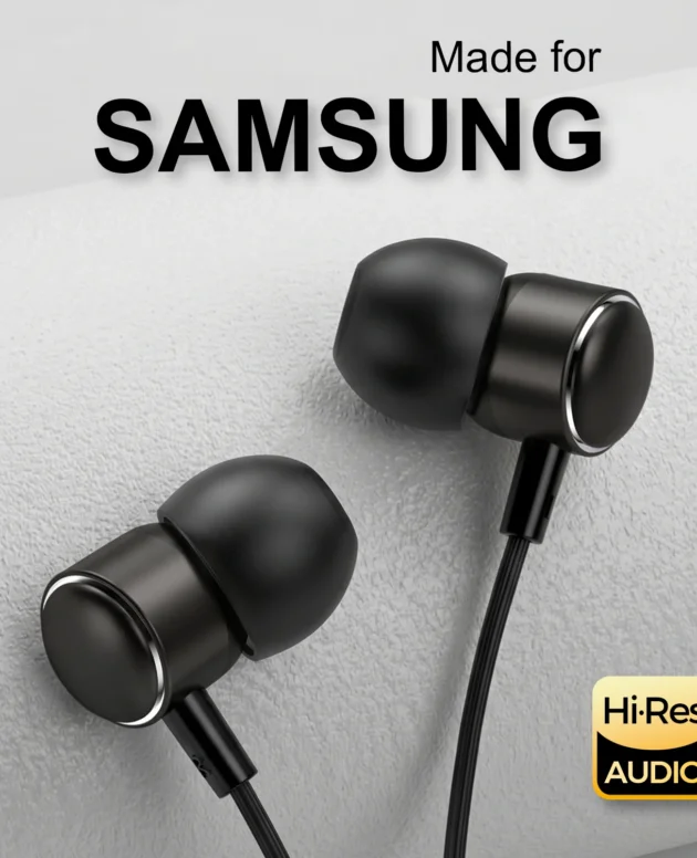 Type C Wired Headphones HiFi Stereo With Mic Earphones For Samsung Galaxy S25 S24 S23 Ultra Note 20 10 A53 USB C 3.5mm Headsets
