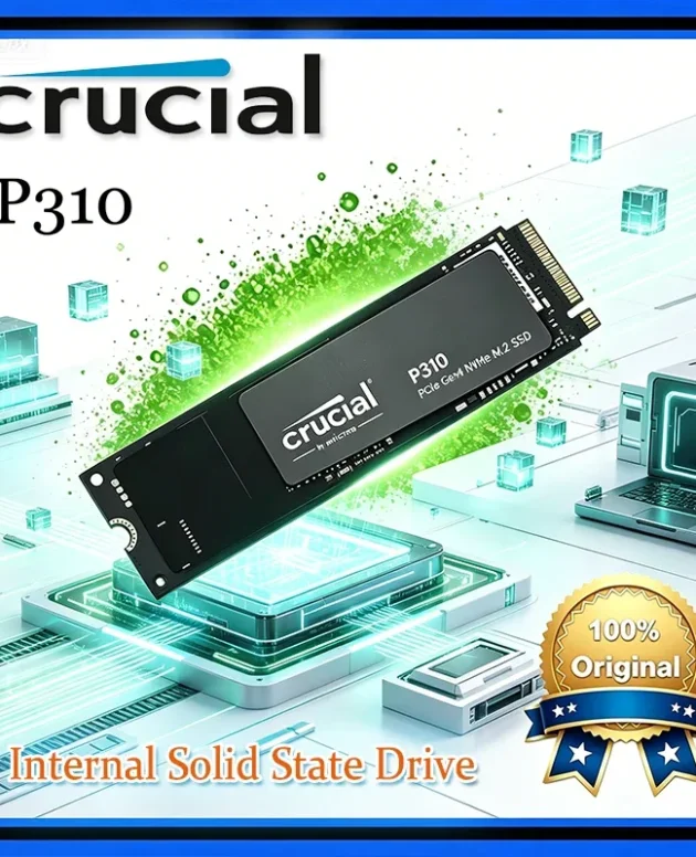 New Crucial P310 SSD 1TB 2TB 2280 PCIe Gen4 3D NAND NVMe M.2 SSD–Up to 7,100 MB/s,Internal Solid State Drive (PC)(OEM PACKAGE)