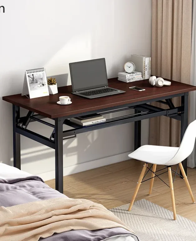 H1 Computer Desktop Table Simple Home Bedroom Foldable Desk Minimalist Modern Student Writing Desk Small Table