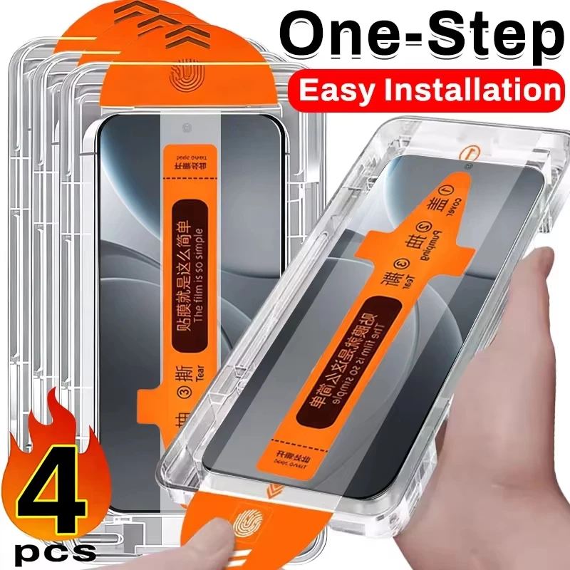 Easy Install HD Screen Protector For Xiaomi Poco F8 Ultra Poco X8 Pro Max F8 Pro Oleophobic Coating Dust Free Tempered Glass