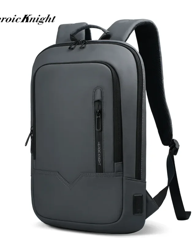 Heroic Knight Laptop Work Backpack Slim Men Waterproof Multifunctional 15.6"17" Business Trip Backpack Fashion Male School Bag