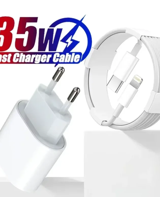 35w PD Fast Charger for iPhone 13 Pro 14 Plus 11 12 mini XS Max XR X for iPad Air Quick Charging Cable C-C Power Adapter