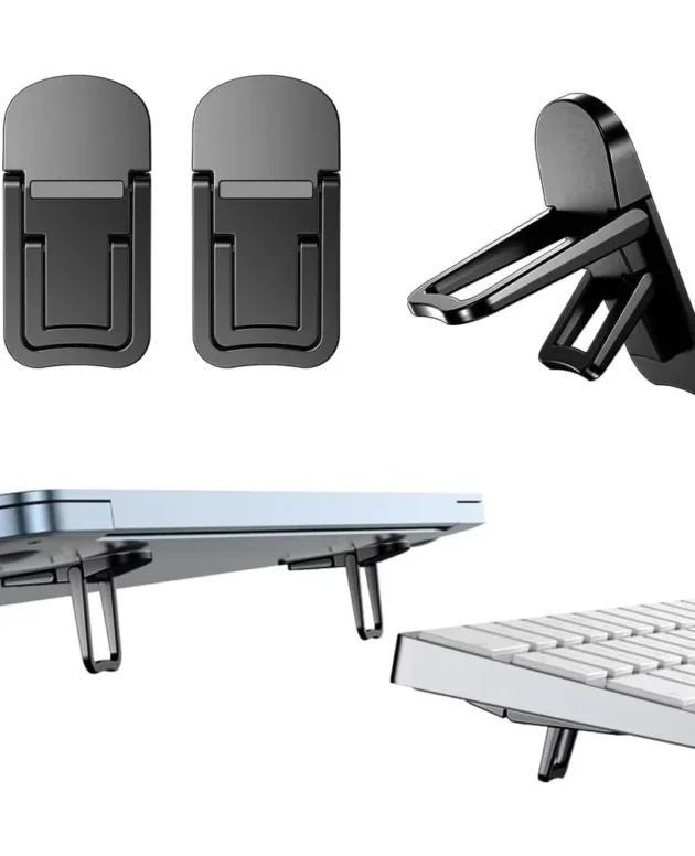 2PCS adjustable riser cooling bracket, suitable for laptops, tablets, foldable laptop brackets, portable laptop brackets