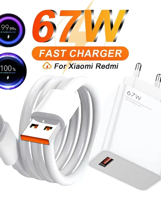 6A 67W Ultra Fast Charger For Xiaomi 11 12 Lite 13T 14T 15 17 Redmi Note 10 11T 12 13 14 POCO X3 X4 X5 Type C USB Charging Cable