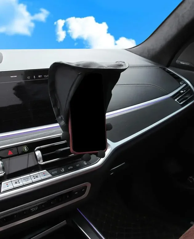 Car Cell Phone Umbrella Sun Shade For Motorcycle Bike Car Glare Blocking Anti-scald Phone Mount Stand Holder Sun Shield