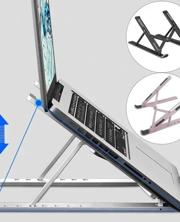 Portable Adjustable Laptop Stand Foldable Notebook Bracket Computer Non-slip Holder For Macbook Air iPad Tablet Base Accessories