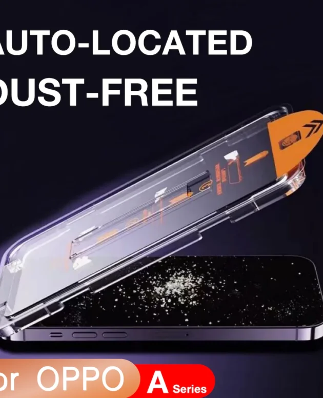 For OPPO A97 A96 A95 A92S A74 5G A72 A58 A57 A56 A55 A53 A52 Screen Protector Toughened Glass Easy Install Auto-Dust Removal Kit